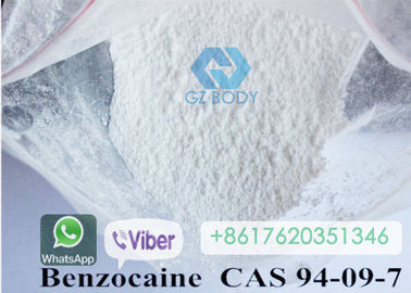Benzocaine Tetracaine Raw Steroid Powders Pharmaceutical Grade CAS 94-09-7