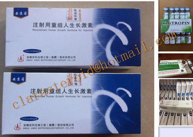 99.8% Pure Human Growth Hormone Peptide Ansomone Hgh 100iu/Kit For Strong Man To Enhance Muscle