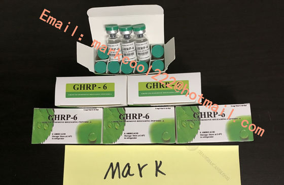 GHRP6 Human Growth Peptides Steroids Ghrp 6 87616-84-0 For Muscle Gaining