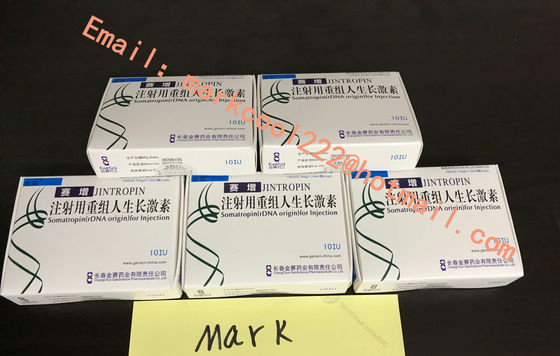 10IU Jintropin HGH Human Growth Hormone Peptide ISO9001 For Male / Female