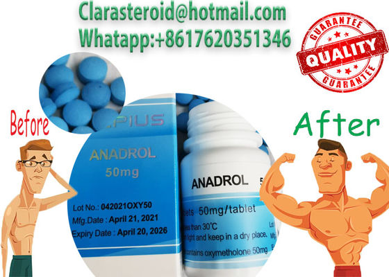 Oxymetholone Anadrol Pure Anabolic Steroid 434 07 1 ISO9001 For Muscle Gain