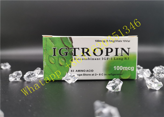 Igtropin 100iu Anti Aging Peptides HGH For Bodybuilding Muscle Growth